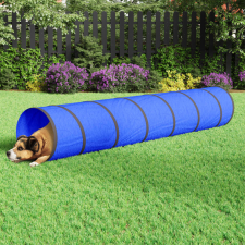 vidaXL kék poliészter kutyaalagút Ø50 x 300 cm játék kutyáknak