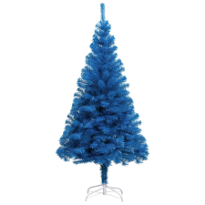 vidaXL kék PVC műkarácsonyfa állvánnyal 210 cm (321005) műfenyő
