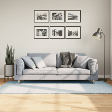 vidaXL kék rövid szálú puha és mosható szőnyeg 100 x 200 cm lakástextília