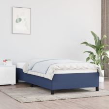 vidaXL kék szövet ágykeret 90 x 200 cm ágy és ágykellék
