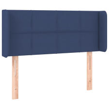 vidaXL kék szövet fejtámla 83x16x78/88 cm (3118748) ágy és ágykellék