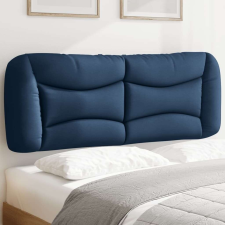 vidaXL kék szövet fejtámla párna 140 cm ágy és ágykellék