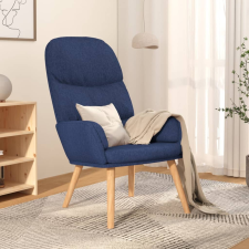 vidaXL kék szövet pihenőfotel bútor