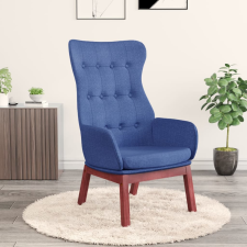 vidaXL kék szövet pihenőfotel bútor