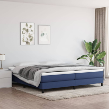 vidaXL kék szövet rugós ágykeret 200x200 cm ágy és ágykellék