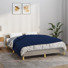 vidaXL kék szövet súlyozott takaró 122 x 183 cm 5 kg lakástextília