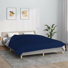 vidaXL kék szövet súlyozott takaró 220 x 235 cm 11 kg lakástextília