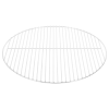 vidaXL kerek 304 rozsdamentes acél BBQ grillrács Ø54 cm