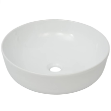 vidaXL Kerek, fehér kerámia mosdókagyló 41,5x13,5 cm (142337) szaniter