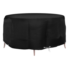 vidaXL kerek kerti bútorhuzat 10 fűzőlyukkal Ø260 x 90 cm kerti bútor