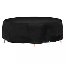 vidaXL Kerek sziget társalgóhuzat 10 fűzőlyukkal Ø236x67 cm kerti bútor