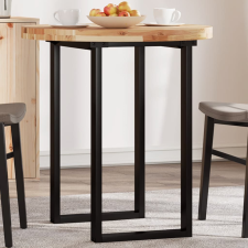 vidaXL kerek tömör akácfa asztallap Ø70 x 4 cm bútor