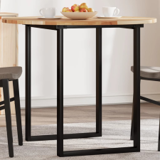 vidaXL kerek tömör akácfa asztallap Ø90 x 2 cm bútor