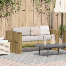 vidaXL Kert Kanapé 2 Személyes 134x60x62 cm Kezelt Fenyőfa kerti bútor