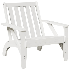 vidaXL Kerti adirondack szék fehér 75x77x77 cm tömör fa fenyőfa (859328) kerti bútor