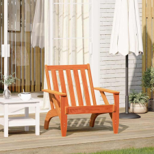 vidaXL Kerti adirondack szék viaszbarna 75x77x77 cm tömör fa fenyőfa kerti bútor