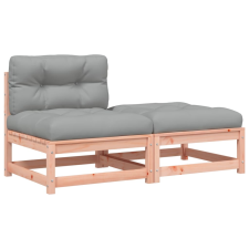 vidaXL kerti karfa nélküli kanapé párnával és lábtartóval (838131) kerti bútor