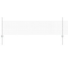 vidaXL Kerti Kerítés Készlet 2 db Horganyzott acél Nagy Tartós (3336314) építőanyag