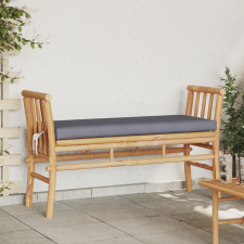vidaXL Kerti pad párnával, 110 cm Bambusz kerti bútor