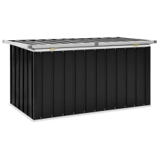 vidaXL kerti tárolóláda 129 x 67 x 65 cm, antracit kerti tárolás