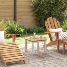 vidaXL Kertoldali Asztal 45x45x38 cm szilárd akácfából kerti bútor