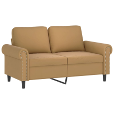 vidaXL kétszemélyes barna bársony kanapé 120 cm (359526) bútor