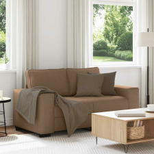 vidaXL kétszemélyes barna szövetkanapé 120 cm bútor
