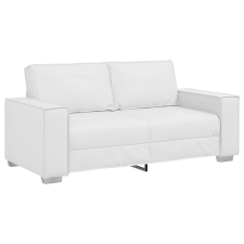 vidaXL Kétszemélyes kanapé - Fehér, 140 cm, Műbőr (4105057) bútor