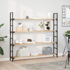 vidaXL kezeletlen tömör akácfa függőpolc 160 x 20 x 2 cm bútor