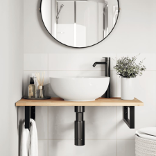 vidaXL kezeletlen tömör akácfa fürdőszobapult 80x40x2 cm (3279656) fürdőszoba bútor