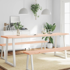 vidaXL kezeletlen tömör fa asztallap 200x60x(2-6) cm bútor