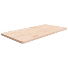 vidaXL Kezeletlen tömör fa fürdőszobai pult 100x50x2,5 cm fürdőszoba bútor
