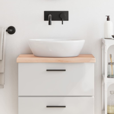 vidaXL kezeletlen tömör fa fürdőszobai pult 60x30x4 cm fürdőszoba bútor