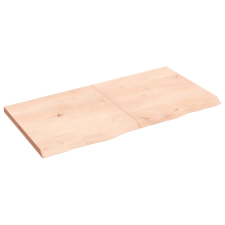 vidaXL kezeletlen tömör tölgyfa asztallap 120x60x4 cm (3156312) bútor
