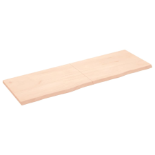 vidaXL kezeletlen tömör tölgyfa asztallap 180x60x4 cm (3156330) bútor