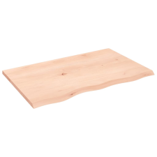 vidaXL kezeletlen tömör tölgyfa fali polc 80x50x2 cm (363548) bútor