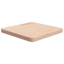 vidaXL kezeletlen tömör tölgyfa négyzet asztallap 50x50x4 cm bútor