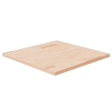 vidaXL kezeletlen tömör tölgyfa négyzet asztallap 60x60x2,5 cm bútor