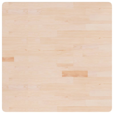 vidaXL kezeletlen tömör tölgyfa négyzet asztallap 90x90x2,5 cm bútor