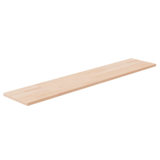 vidaXL kezeletlen tömör tölgyfa polclap 100x20x1,5 cm bútor