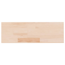 vidaXL kezeletlen tömör tölgyfa polclap 60x20x4 cm bútor