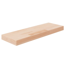vidaXL kezeletlen tömör tölgyfa polclap 60x20x4 cm bútor