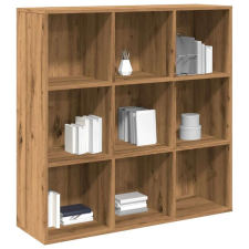 vidaXL kézműves tölgy színű könyvszekrény 98 x 29 x 97,5 cm bútor