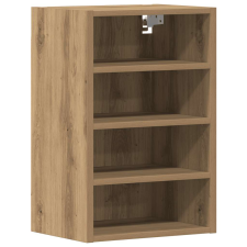 vidaXL kézműves tölgy színű szerelt fa függőszekrény 40x29,5x60 cm (854183) bútor