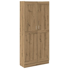 vidaXL kézműves tölgy színű szerelt fa magasszekrény 82,5x30,5x185 cm (3318717) bútor