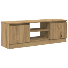 vidaXL kézműves tölgy színű szerelt fa TV-szekrény 102x30x36 cm (855855) bútor