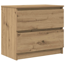 vidaXL kézműves tölgy színű szerelt fa TV-szekrény 60x35x54 cm (861786) bútor