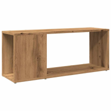 vidaXL kézműves tölgy színű szerelt fa TV-szekrény 80x24x32 cm (856733) bútor