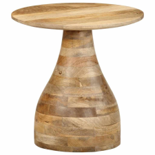 vidaXL kisasztal Ø40x40 cm tömör mangófa bútor