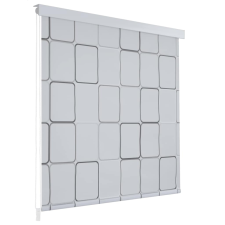 vidaXL kockamintás zuhanyroló 160 x 240 cm fürdőszoba kiegészítő